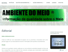 Tablet Screenshot of ambientedomeio.com
